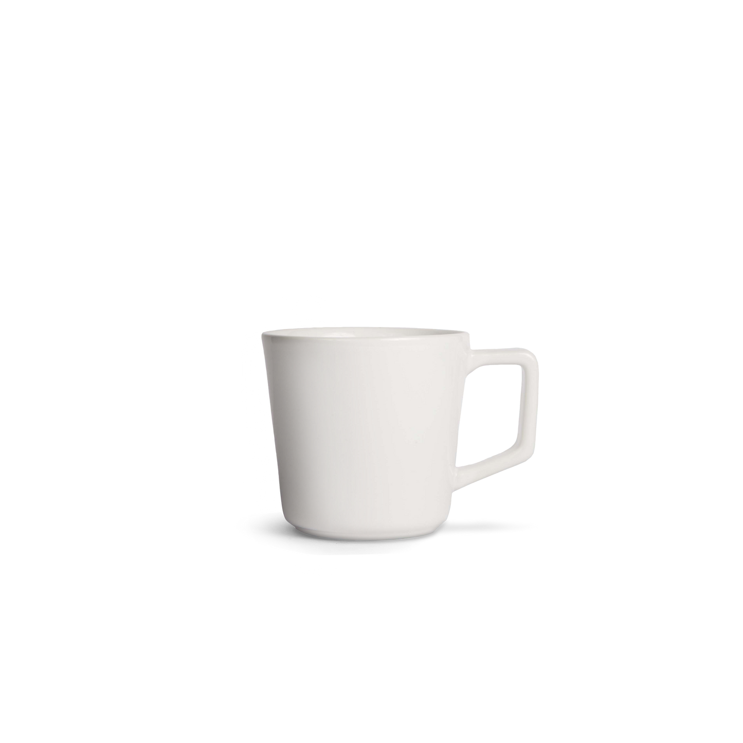 12oz Angle Drip Mug - White