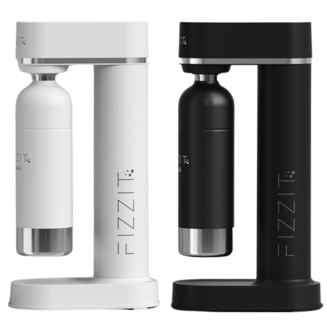 FIZZIT™ Spärklï Carbonated Water Soda Maker with Stainless Steel Bottle – Dishwasher Safe Bottles - Sparkling Water Maker