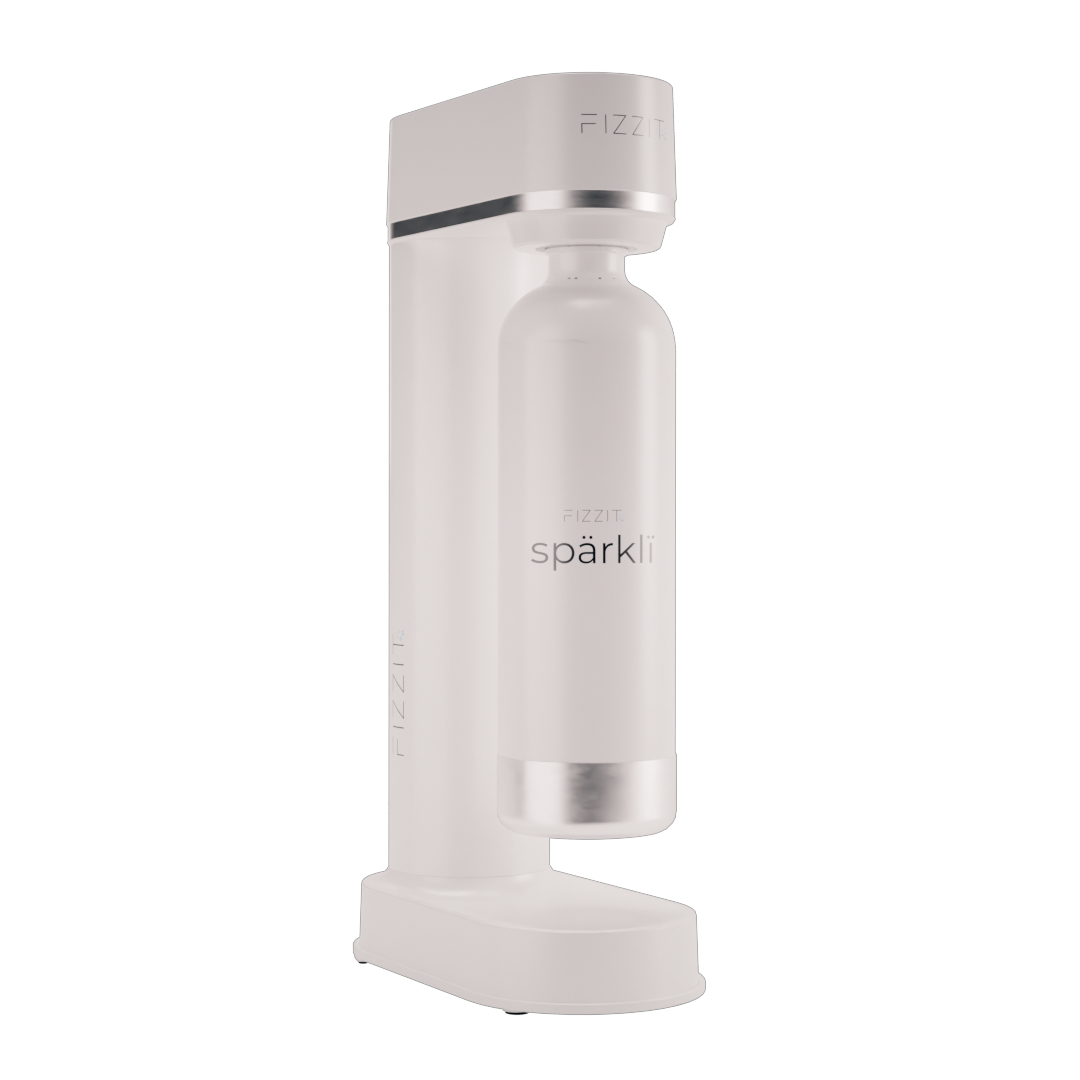 FIZZIT™ Spärklï Carbonated Water Soda Maker with Stainless Steel Bottle – Dishwasher Safe Bottles - Sparkling Water Maker