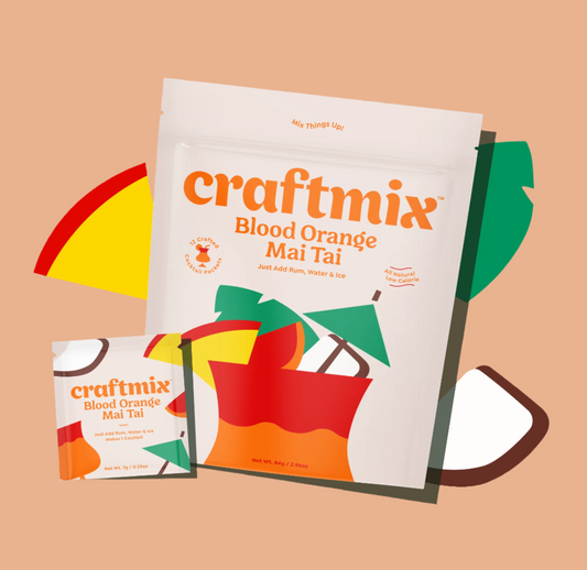 Blood Orange Mai Tai