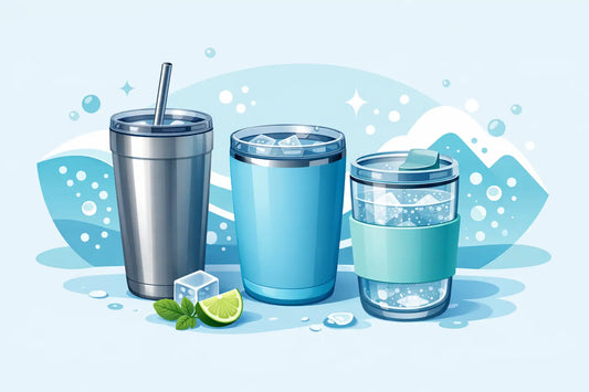 Reusable Tumblers for Sparkling Water That Stay Crisp