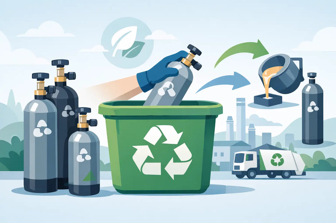 How to Recycle Empty CO2 Cylinders Safely