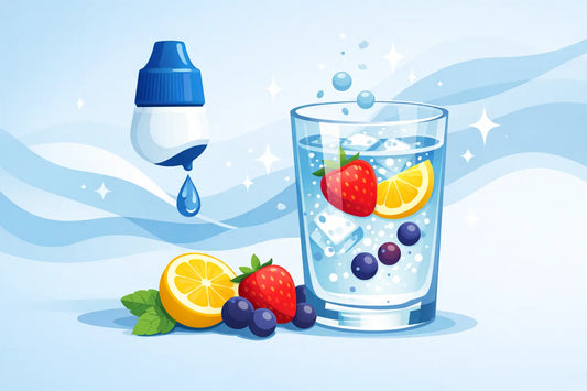 Zero Sugar Water Flavor Drops That Sparkle