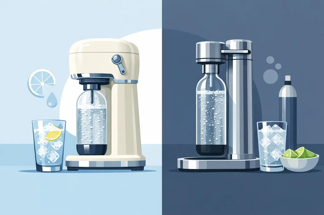 Smeg Versus Aarke: Which Soda Maker Fits?