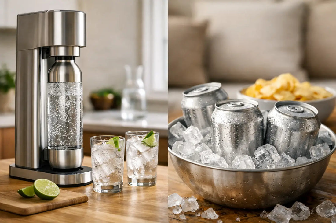 Carbonator Versus Cans: Which Fits Your Routine?
