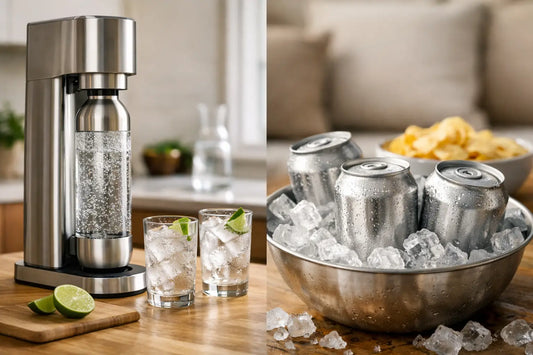 Carbonator Versus Cans: Which Fits Your Routine?
