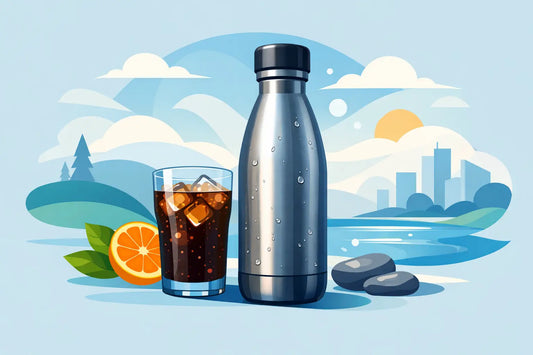 Why a Stainless Steel Soda Bottle Feels Better