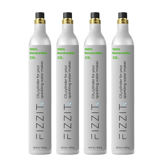 4-Pack 60L CO2 Cylinder | Includes Prepaid Return Label ($20.25/ea Refill)