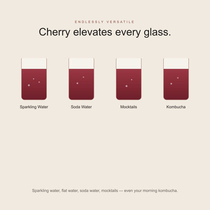 FIZZIT Natural Cherry Flavor Drops | Zero Sugar, Zero Calories | Natural Sparkling Water Enhancer | Replaces 160 Seltzer Cans | 1 fl oz (29mL) Glass Bottle with Dropper