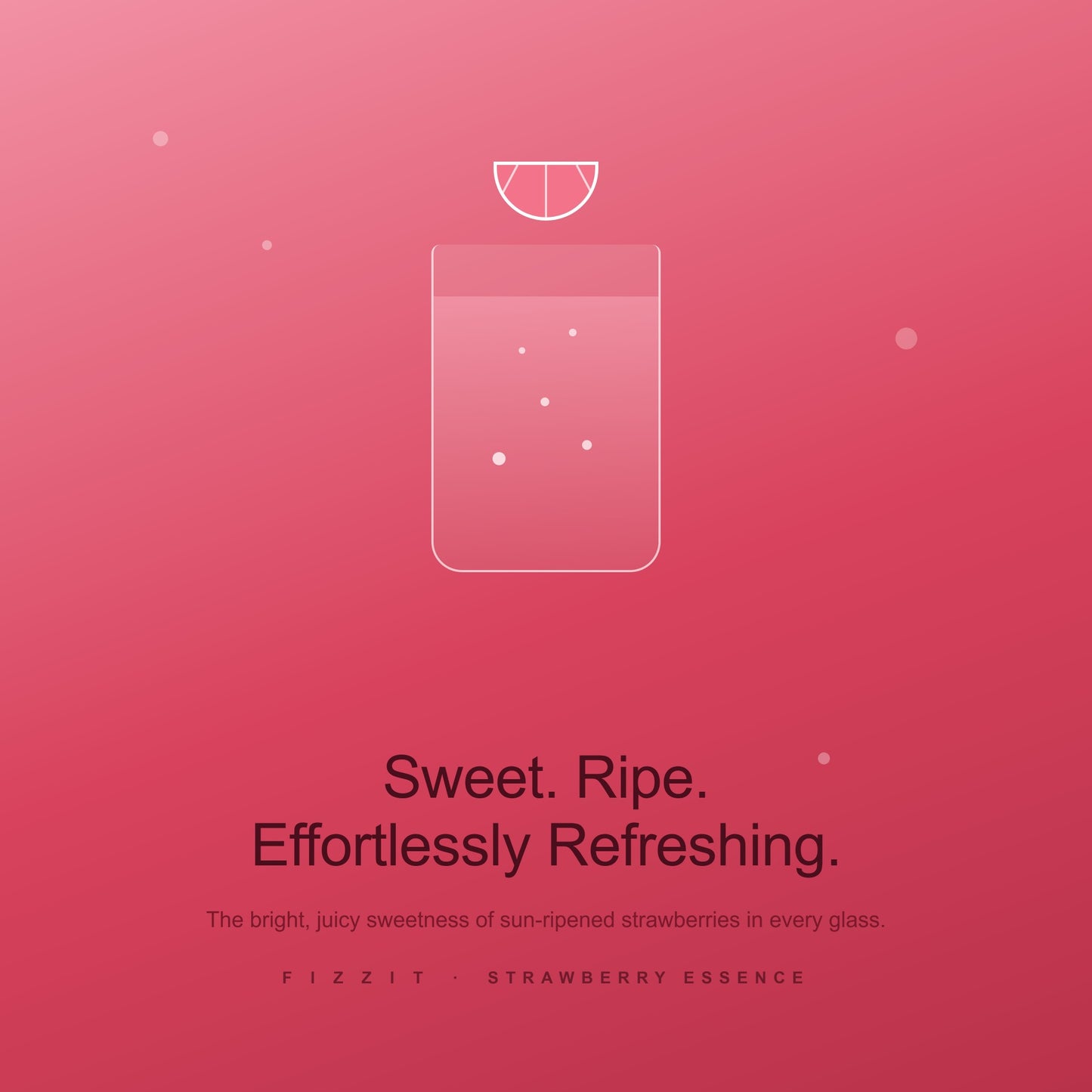 FIZZIT Strawberry Essence Flavor Drops | Zero Sugar, Zero Calories | Natural Sparkling Water Enhancer | Replaces 160 Seltzer Cans | 1 fl oz (29mL) Glass Bottle with Dropper