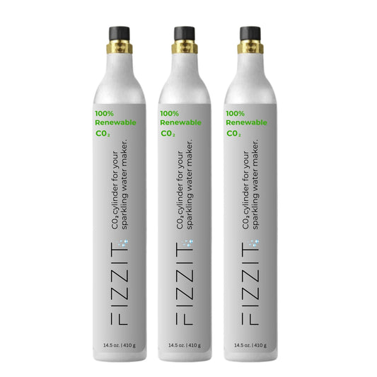 3-Pack 60L CO2 Cylinder | Includes Prepaid Return Label ($20.66/ea Refill)