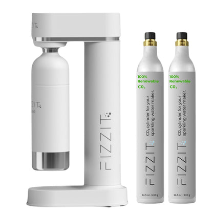 Fizzit Spärklï Carbonated Water Soda Maker with Stainless Steel Bottle Included