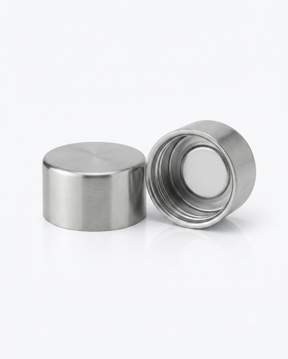 Replacement Stainless Steel Cap for SPARKLI Carbonating Bottles (Includes Airtight Silicone Gasket)