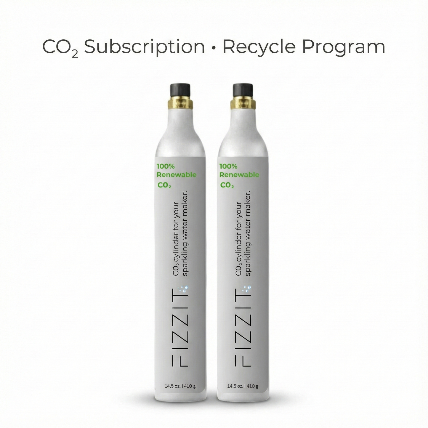FIZZIT CO₂ Subscription- Recycle Program