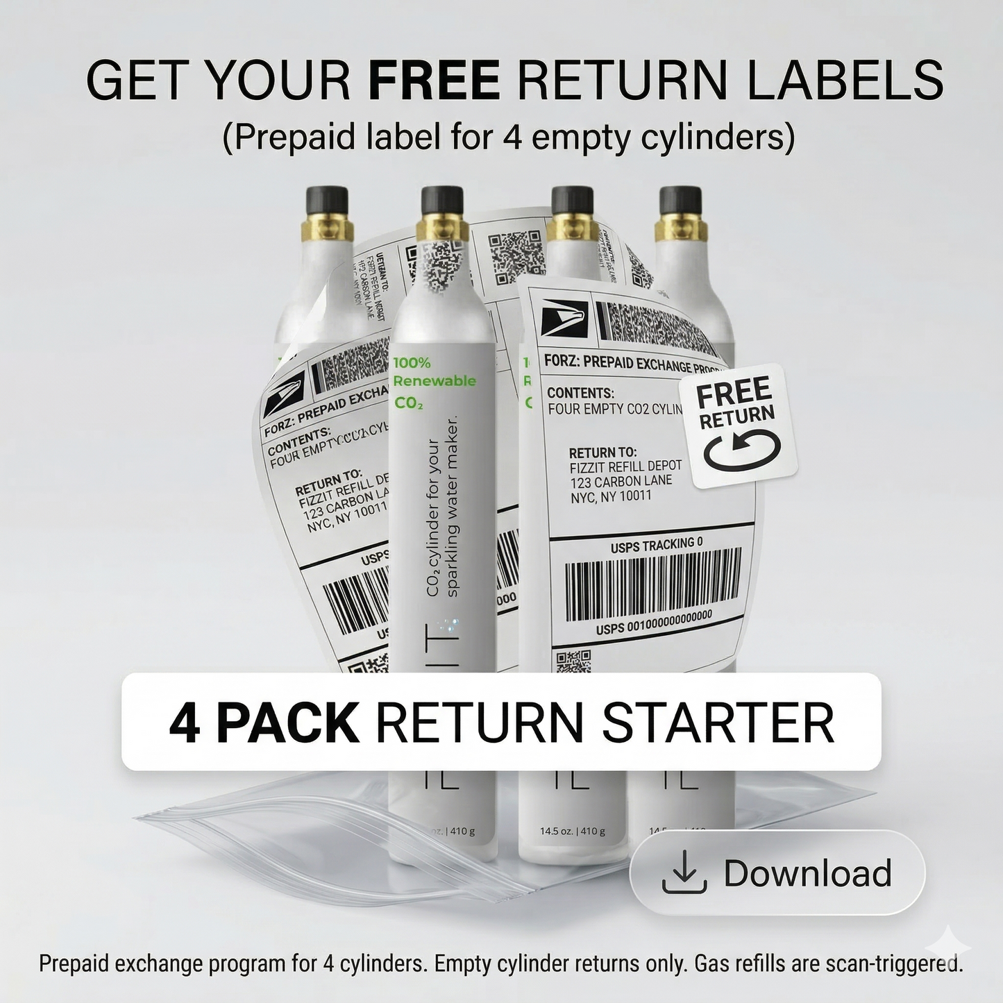 Starter Exchange Program - 4 Cylinder Return