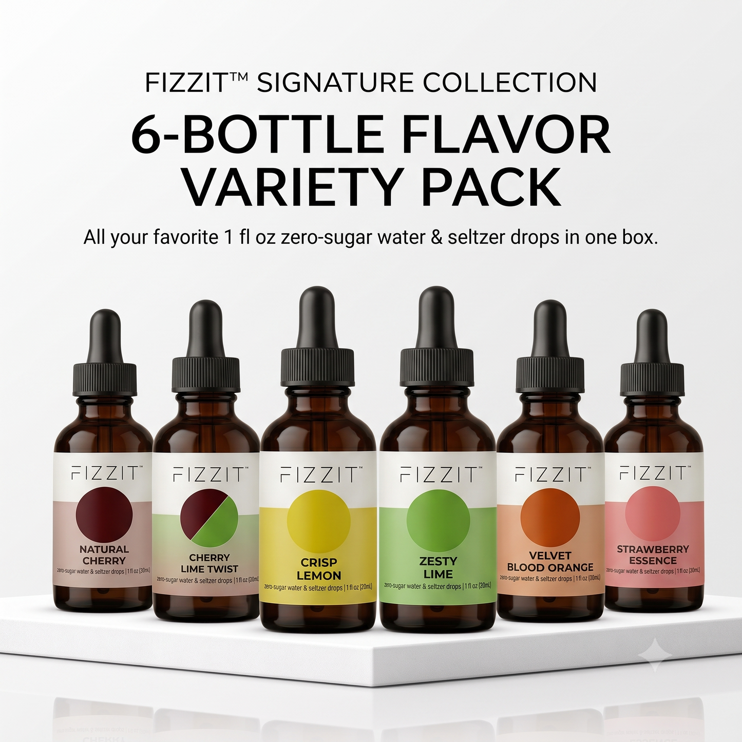 FIZZIT™ Signature Collection 6-Bottle Flavor Variety Pack